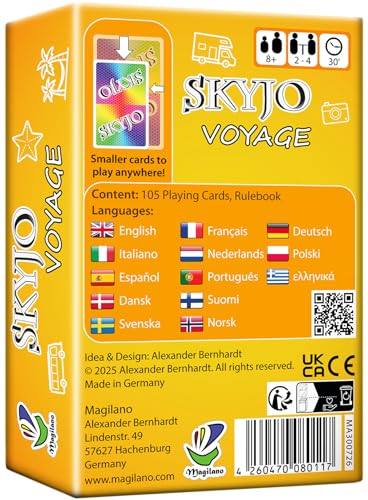 Magilano SKYJO Voyage - Sac voyage robuste et durables pour voyageurs éco-responsables - Fonctionnalité multifonctionnel